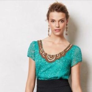 Anthropologie Carcanet Blouse